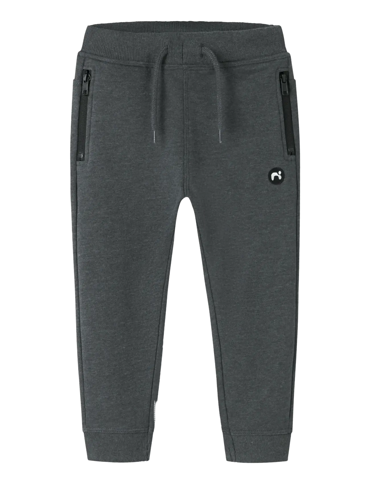NMMVIMO SWE PANT BRU NOOS - DARK GREY MELANGE