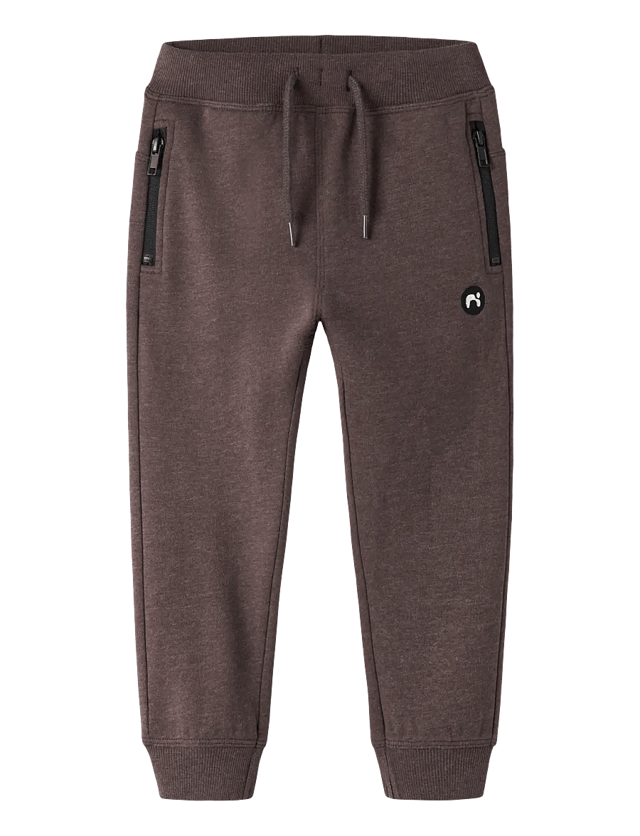 name it - NMMVIMO SWE PANT BRU NOOS - jogginghosen - french roast - 0