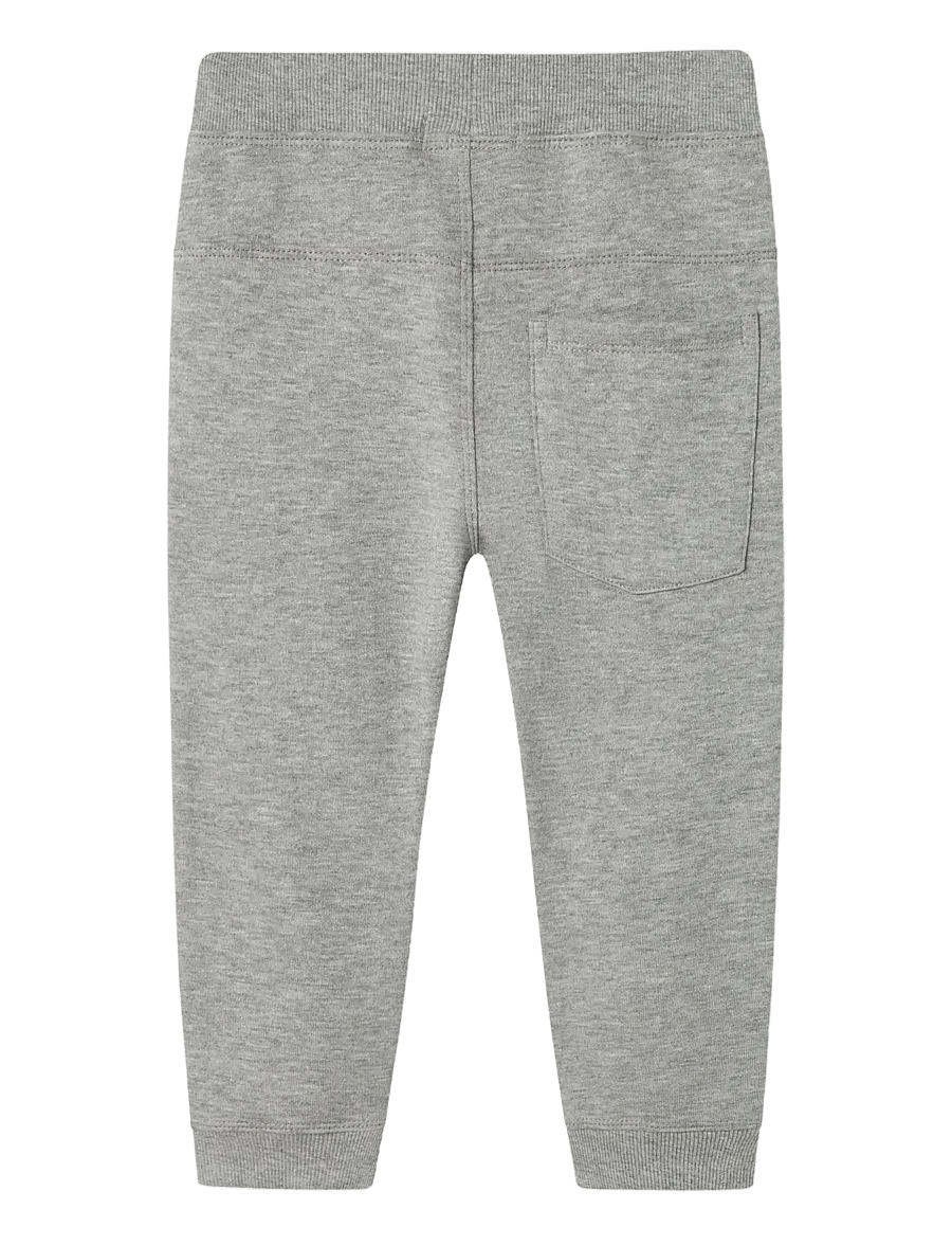 name it - NMMVIMO SWE PANT BRU NOOS - jogginghosen - grey melange - 2