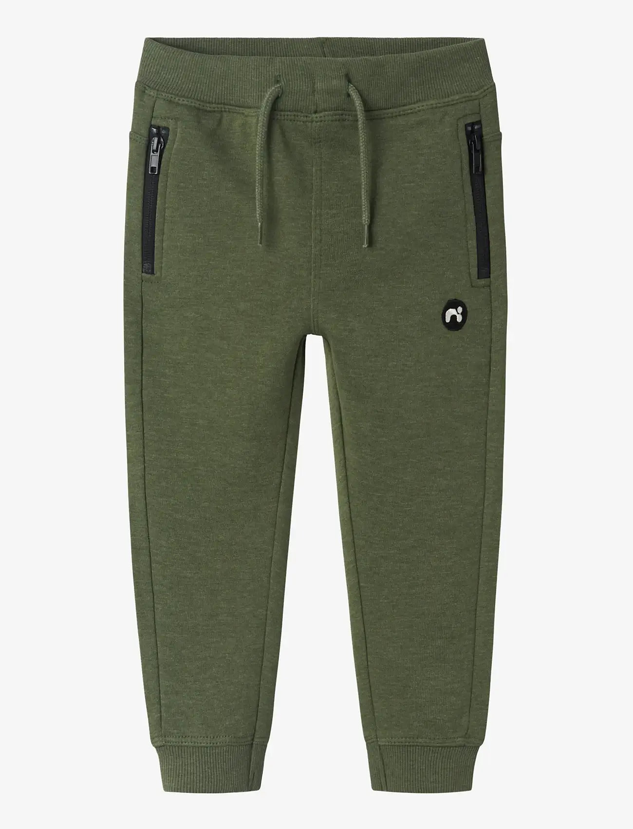 name it - NMMVIMO SWE PANT BRU NOOS - sweatpants - rifle green - 1