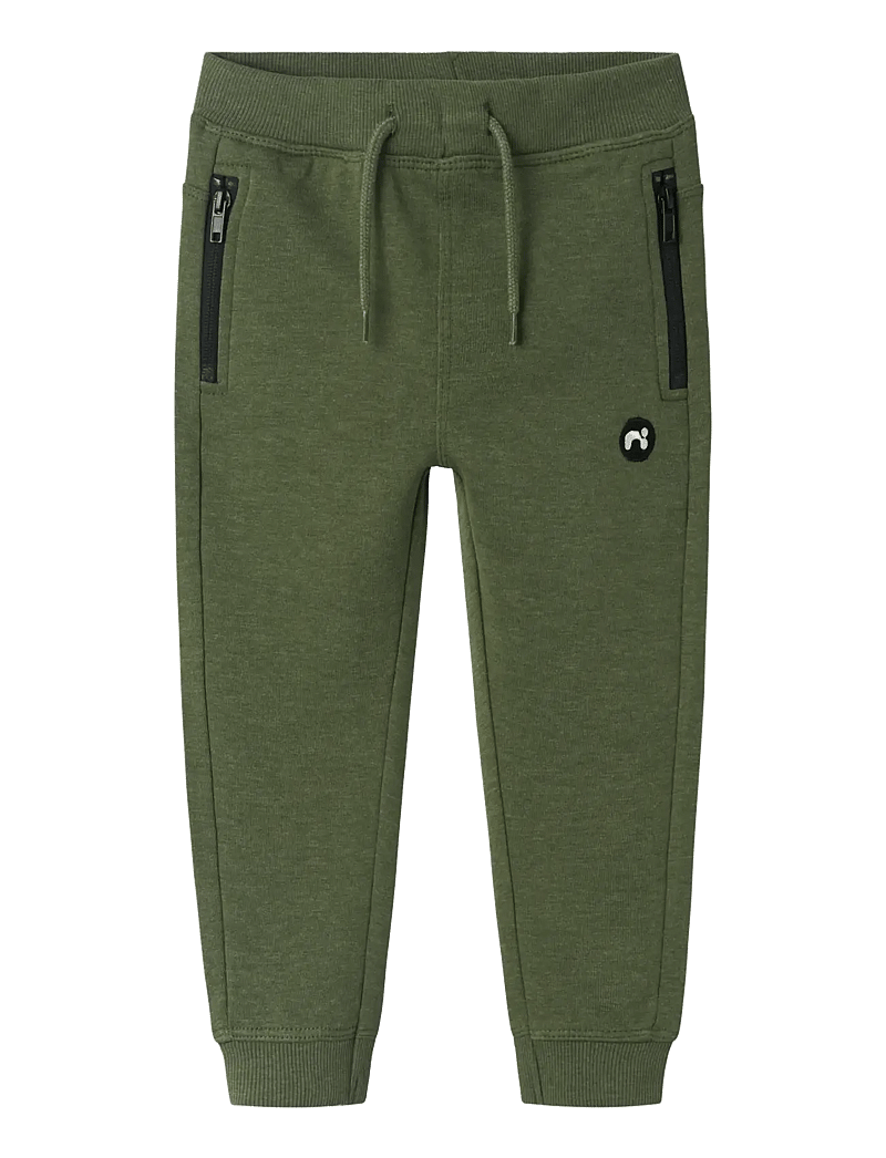 name it - NMMVIMO SWE PANT BRU NOOS - spodnie dresowe - rifle green - 1