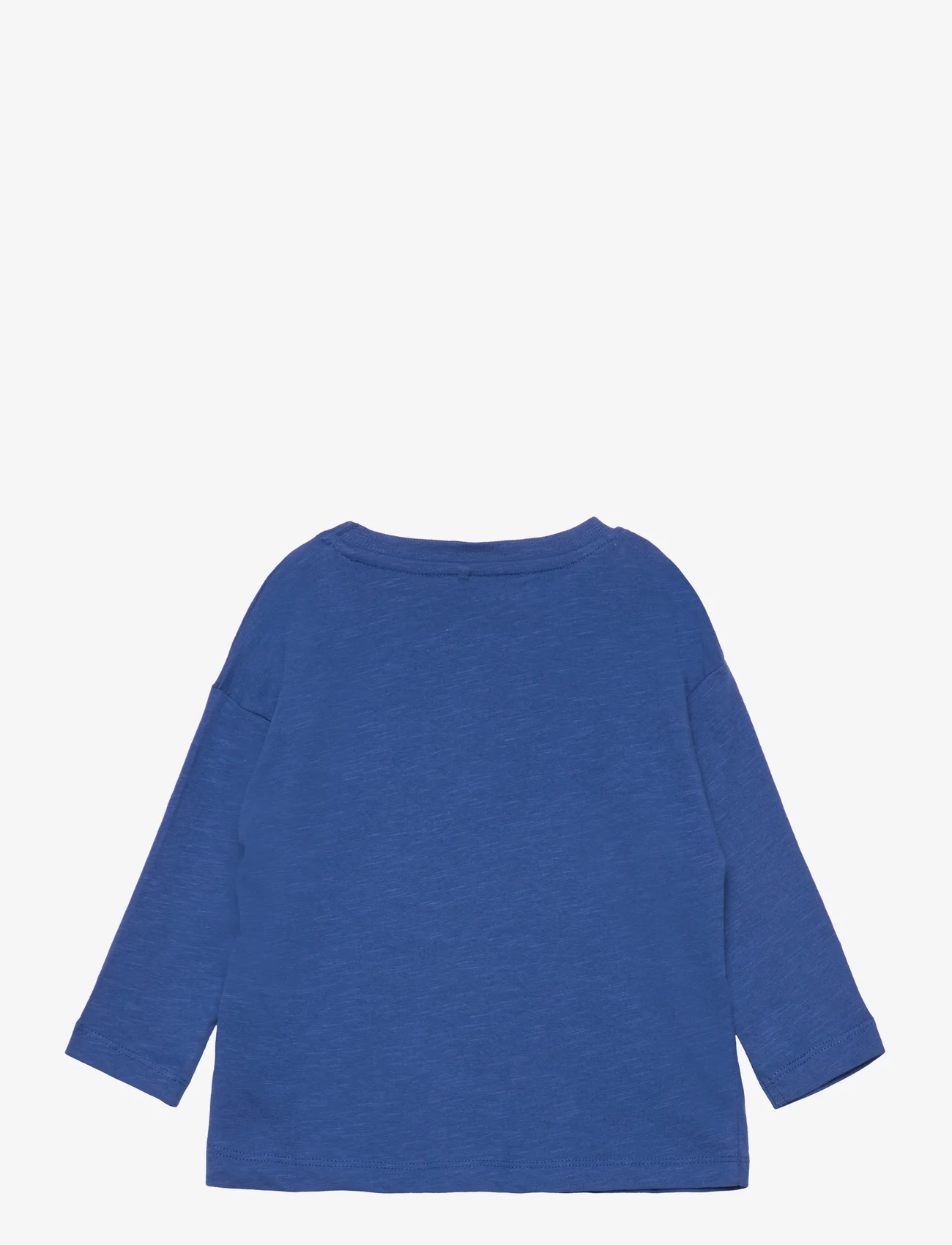 name it - NMMVEBBE LS BOXY TOP N1 - langærmede skjorter - true blue - 1