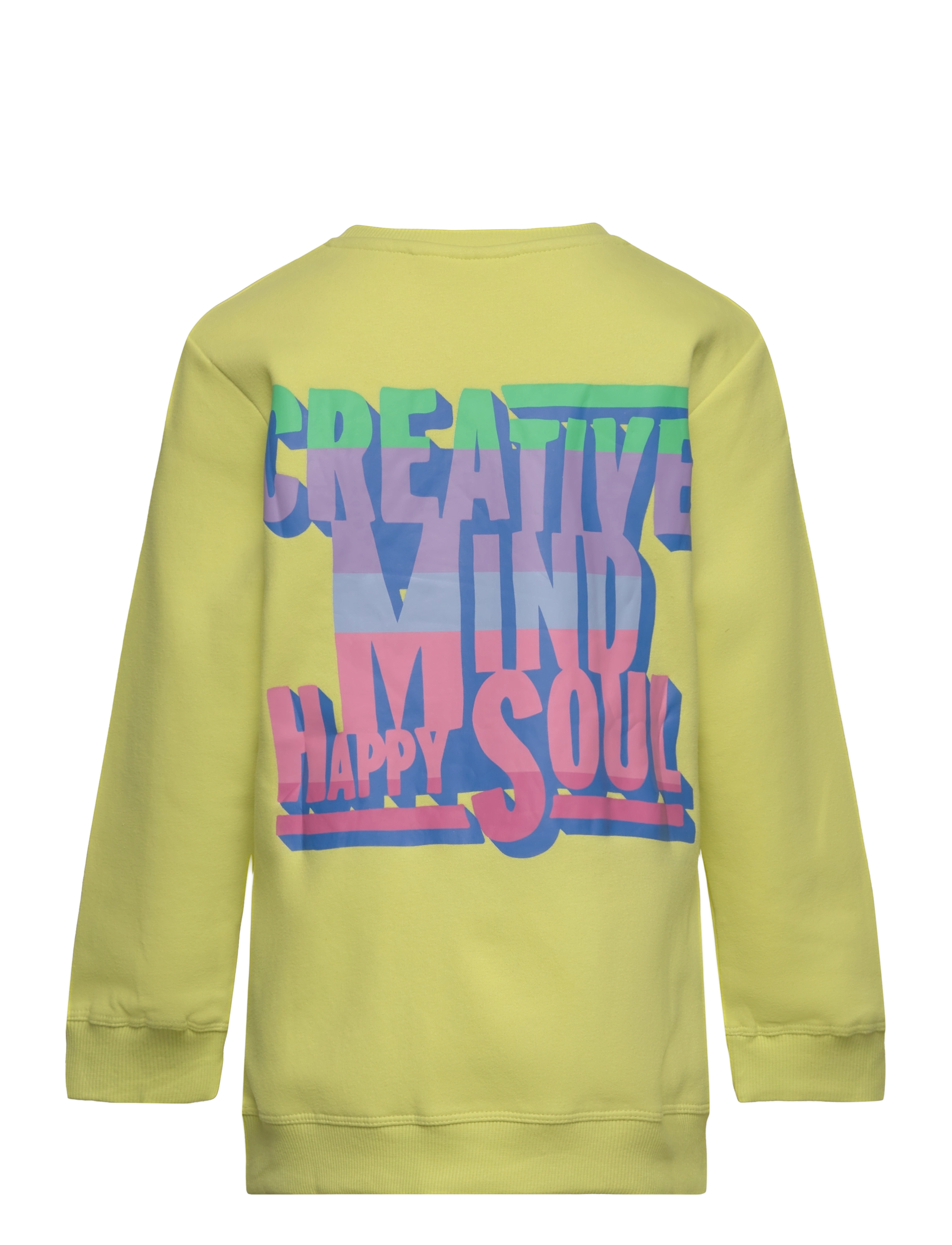 name it - NKFSIMONE LS LOOSE LONG SWE BRU - sunny lime - 1