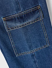 name it - NKFROSE HW WIDE CARGO JEANS 6190-BS NOOS - brede jeans - dark blue denim - 4