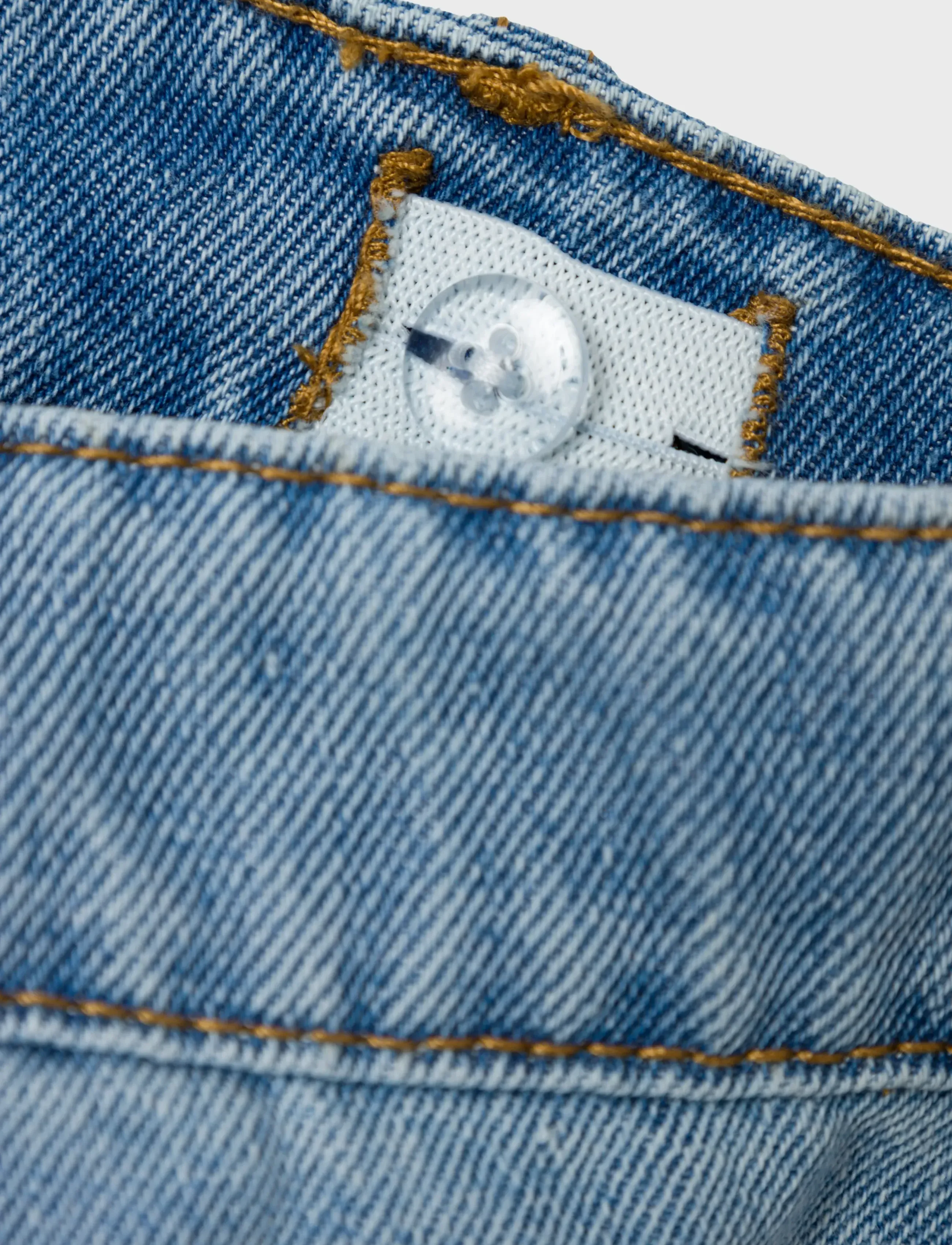 name it - NKFROSE WIDE HW CARGO JEANS 6190-BS NOOS - brede jeans - light blue denim - 5