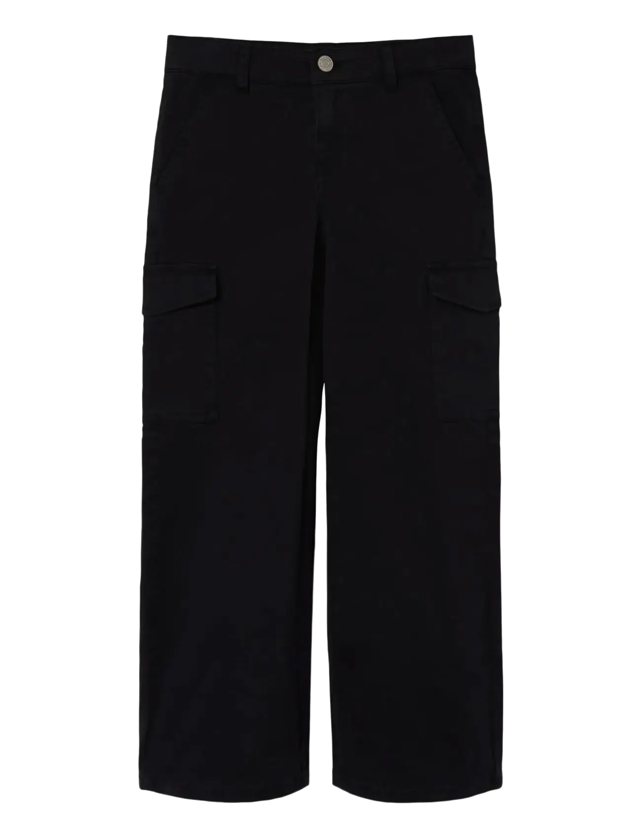NAME IT Nkfrose Wide Twill Cargo 8108-Ba Noos Schwarz - 164 - Kinder