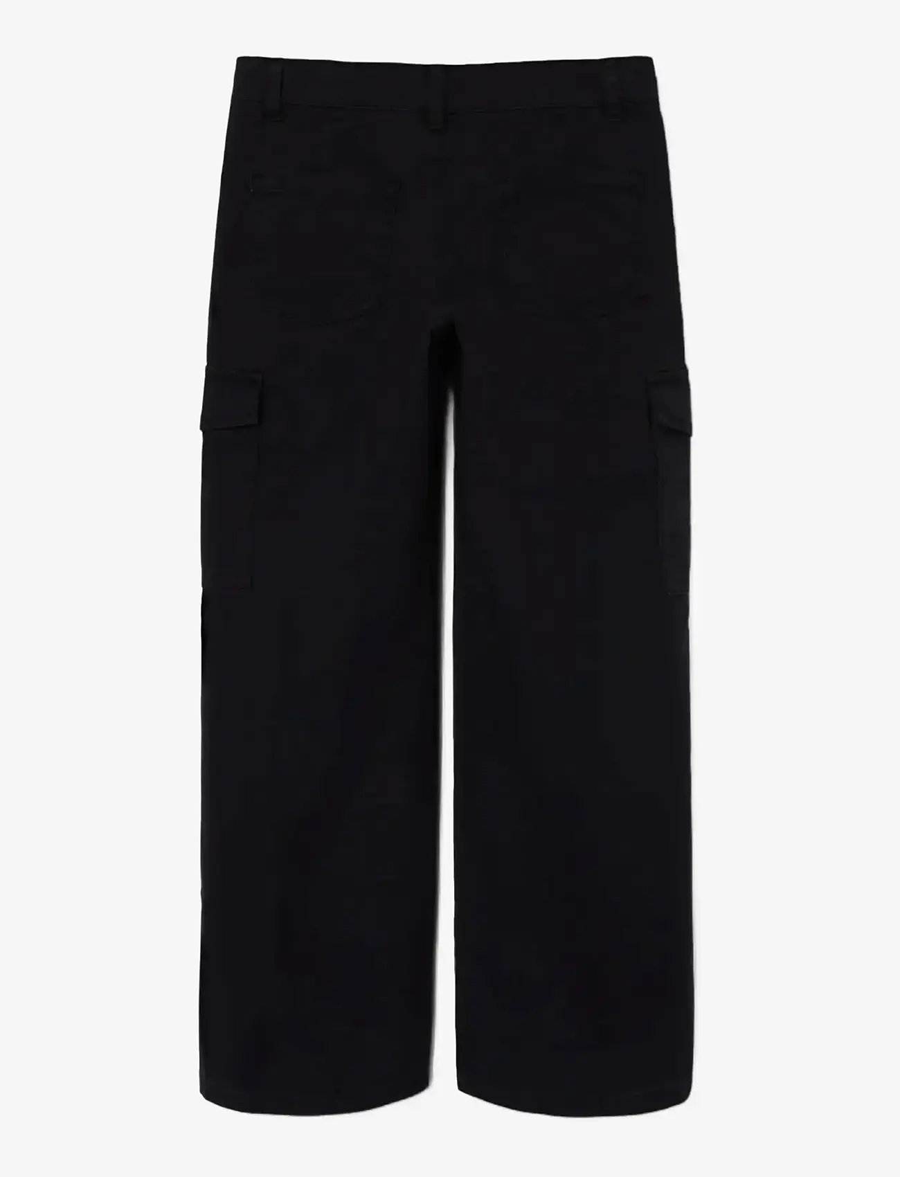 name it - NKFROSE WIDE TWILL CARGO 8108-BA NOOS - cargo pants - black - 2