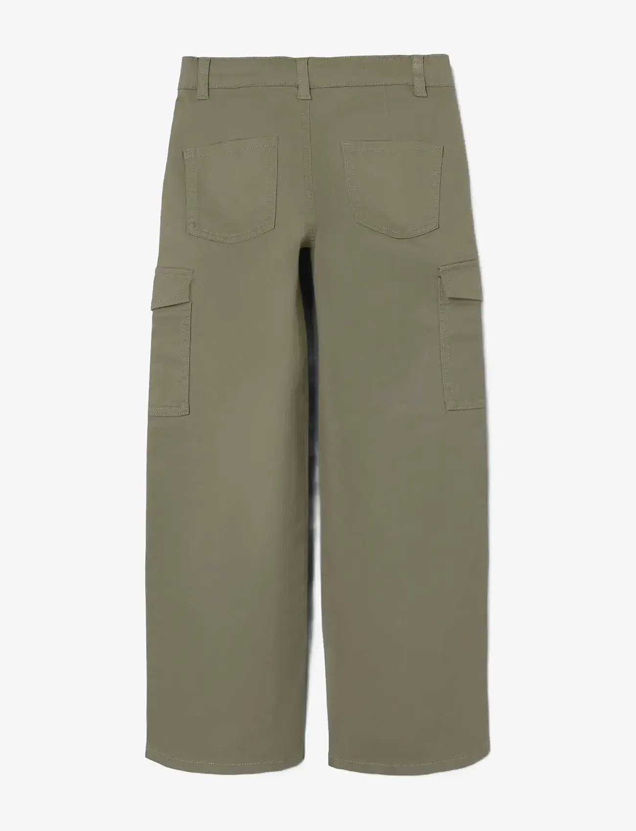name it - NKFROSE WIDE TWILL CARGO 8108-BA NOOS - pantalon cargo - deep lichen green - 2