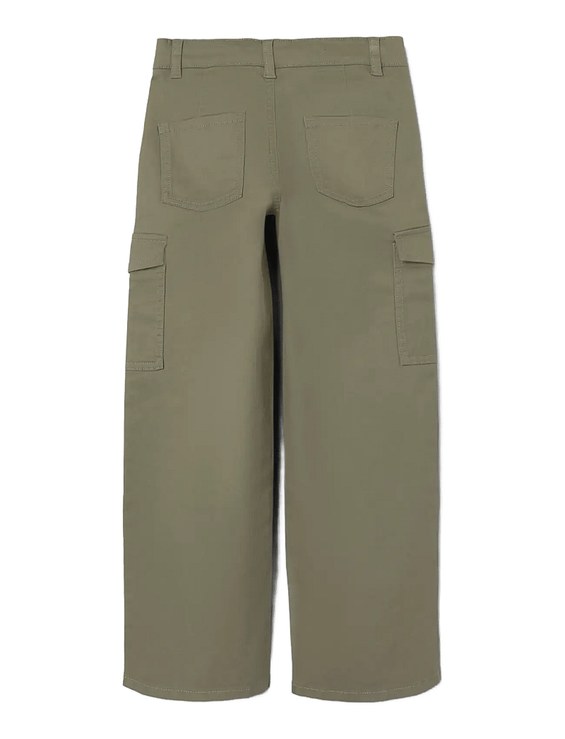 name it - NKFROSE WIDE TWILL CARGO 8108-BA NOOS - pantalon cargo - deep lichen green - 2