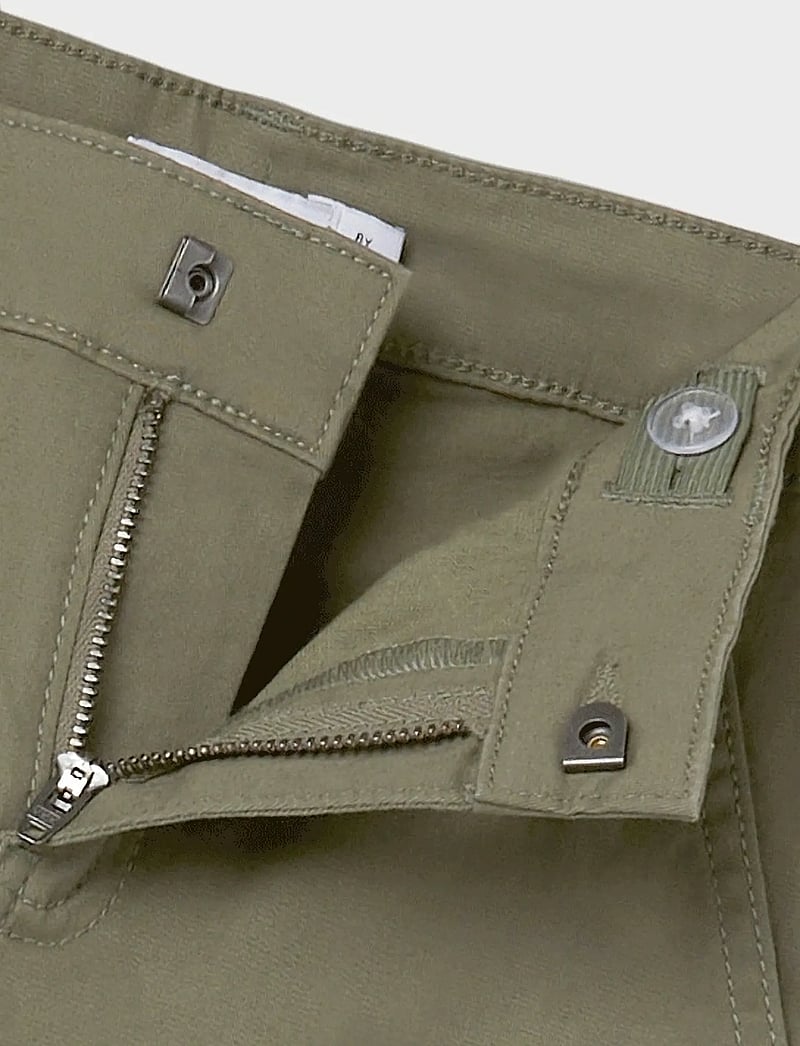 name it - NKFROSE WIDE TWILL CARGO 8108-BA NOOS - pantalon cargo - deep lichen green - 4