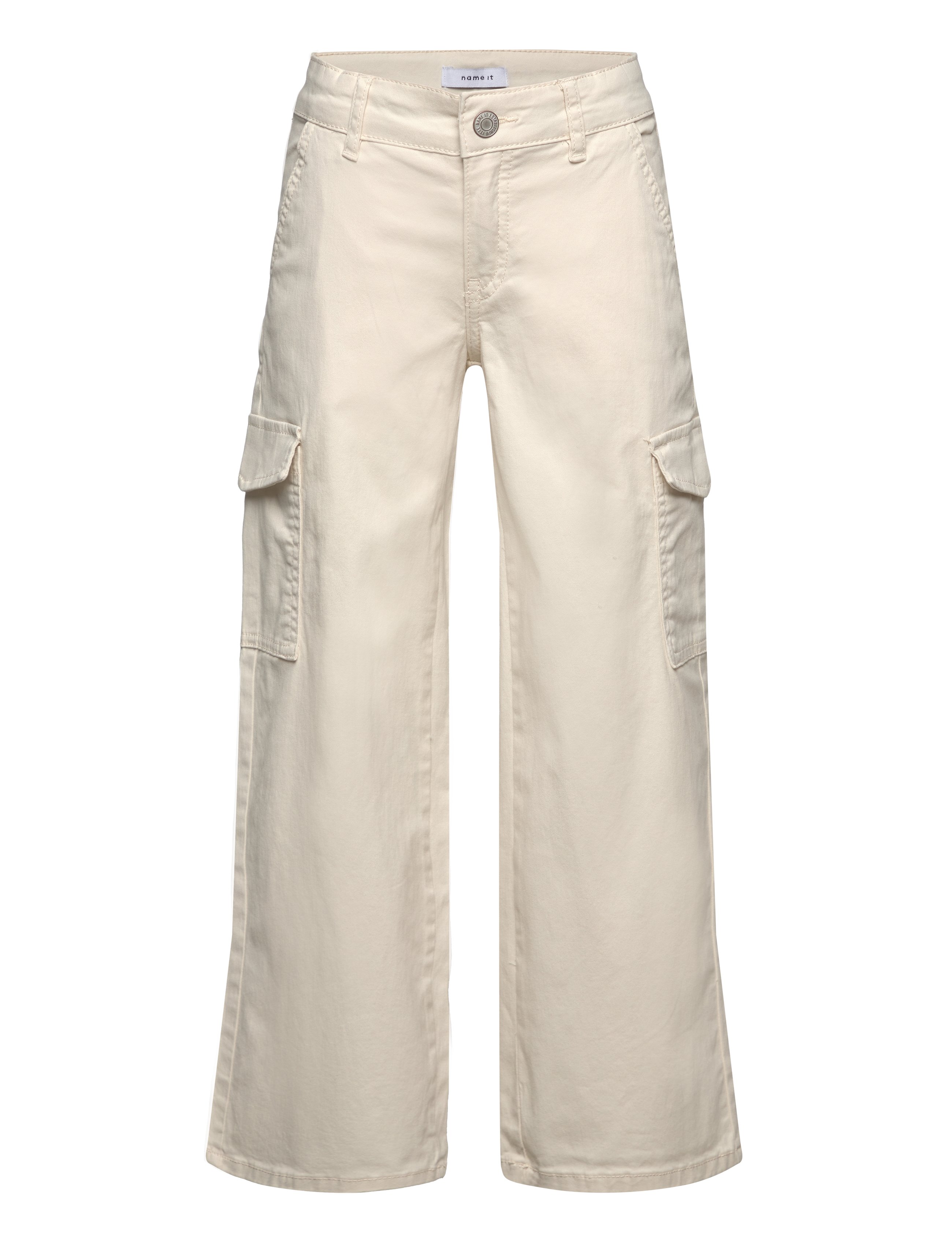 NAME IT Nkfrose Wide Twill Cargo 8108-Ba Noos Cream - 140 - Kinder