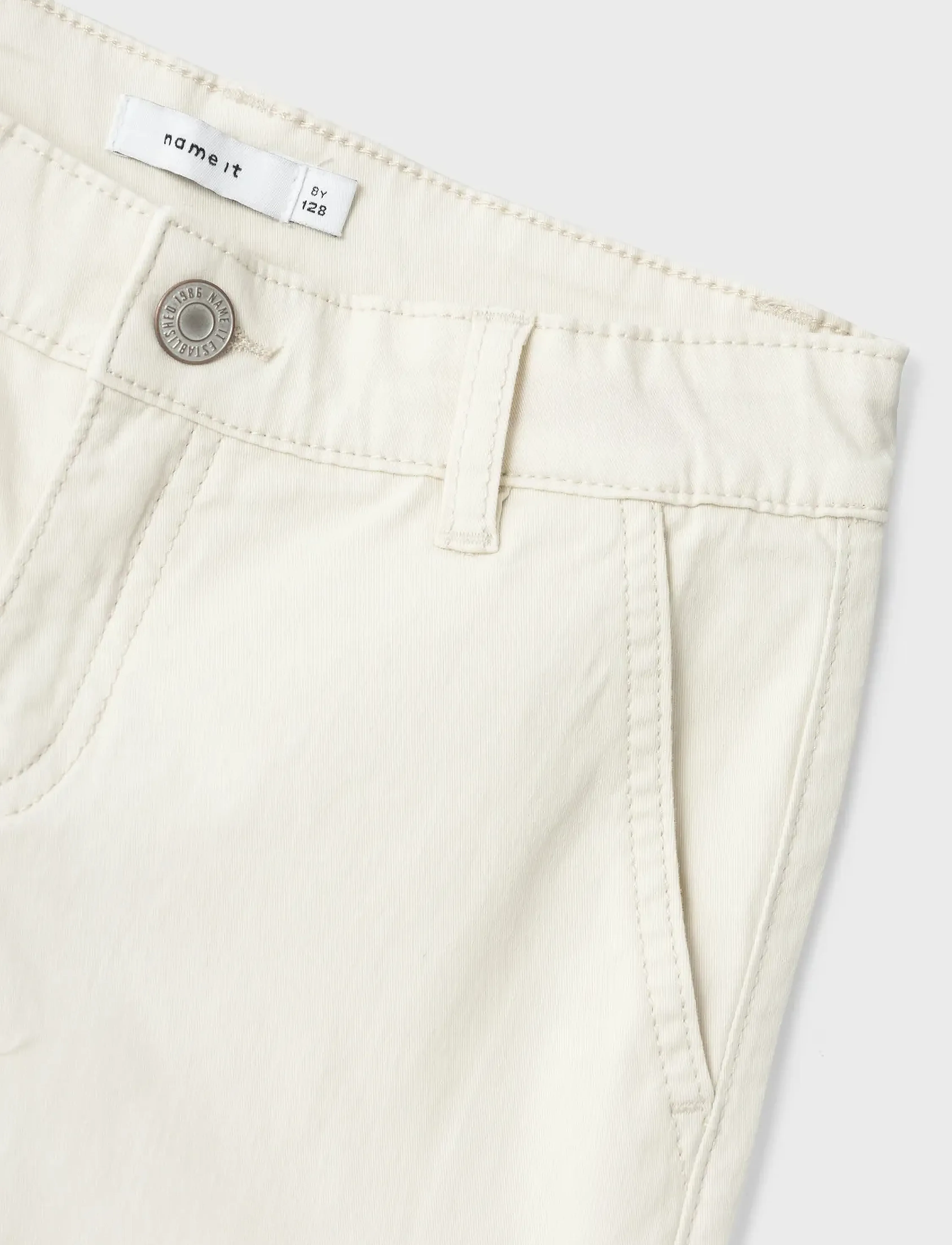 name it - NKFROSE WIDE TWILL CARGO 8108-BA NOOS - cargobukser - turtledove - 4