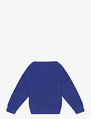name it - NMFNOMILLE LS KNIT - neulepuserot - dazzling blue - 1