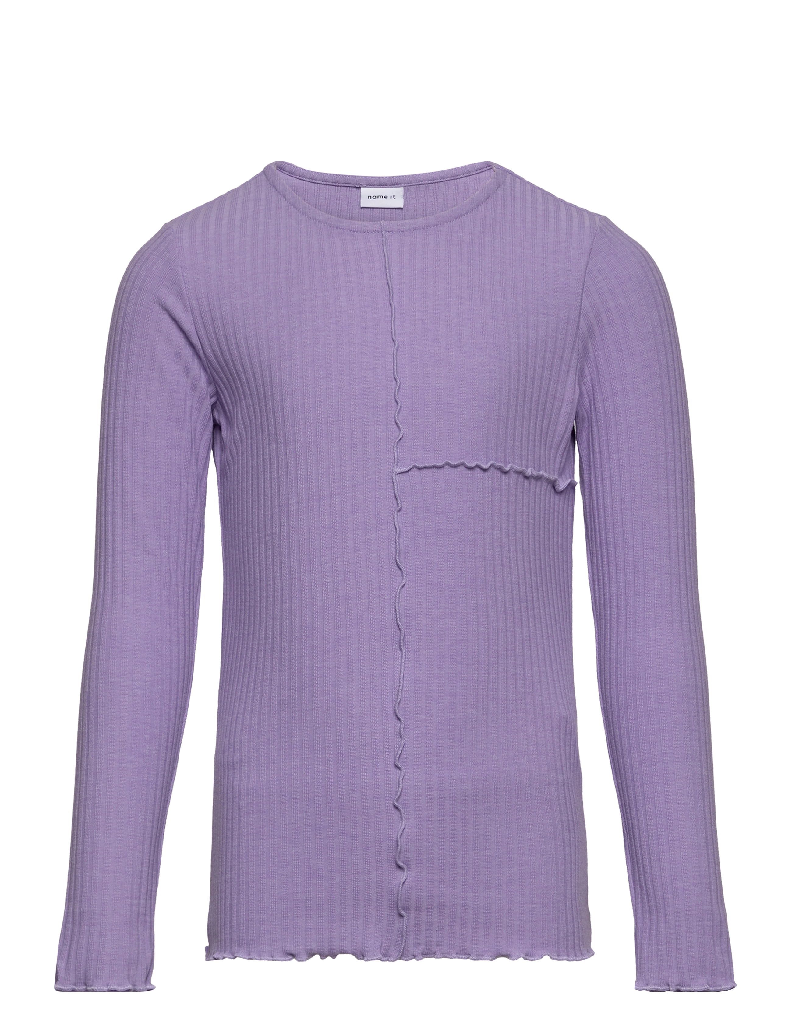 name it - NKFSYNNAS LS SLIM TOP - sand verbena - 0