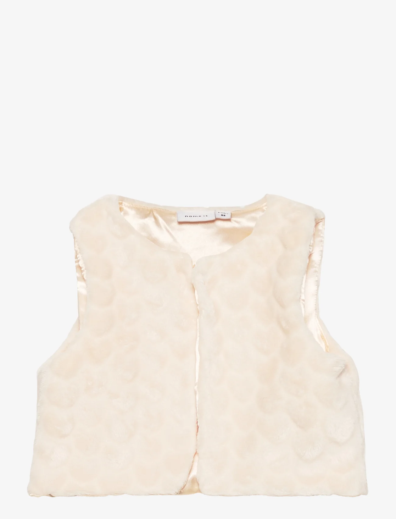 name it - NMFNUSSI VEST - lowest prices - buttercream - 0
