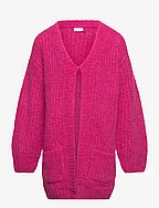 NKFOMINKE LS LONG KNIT CARD - PINK COSMOS