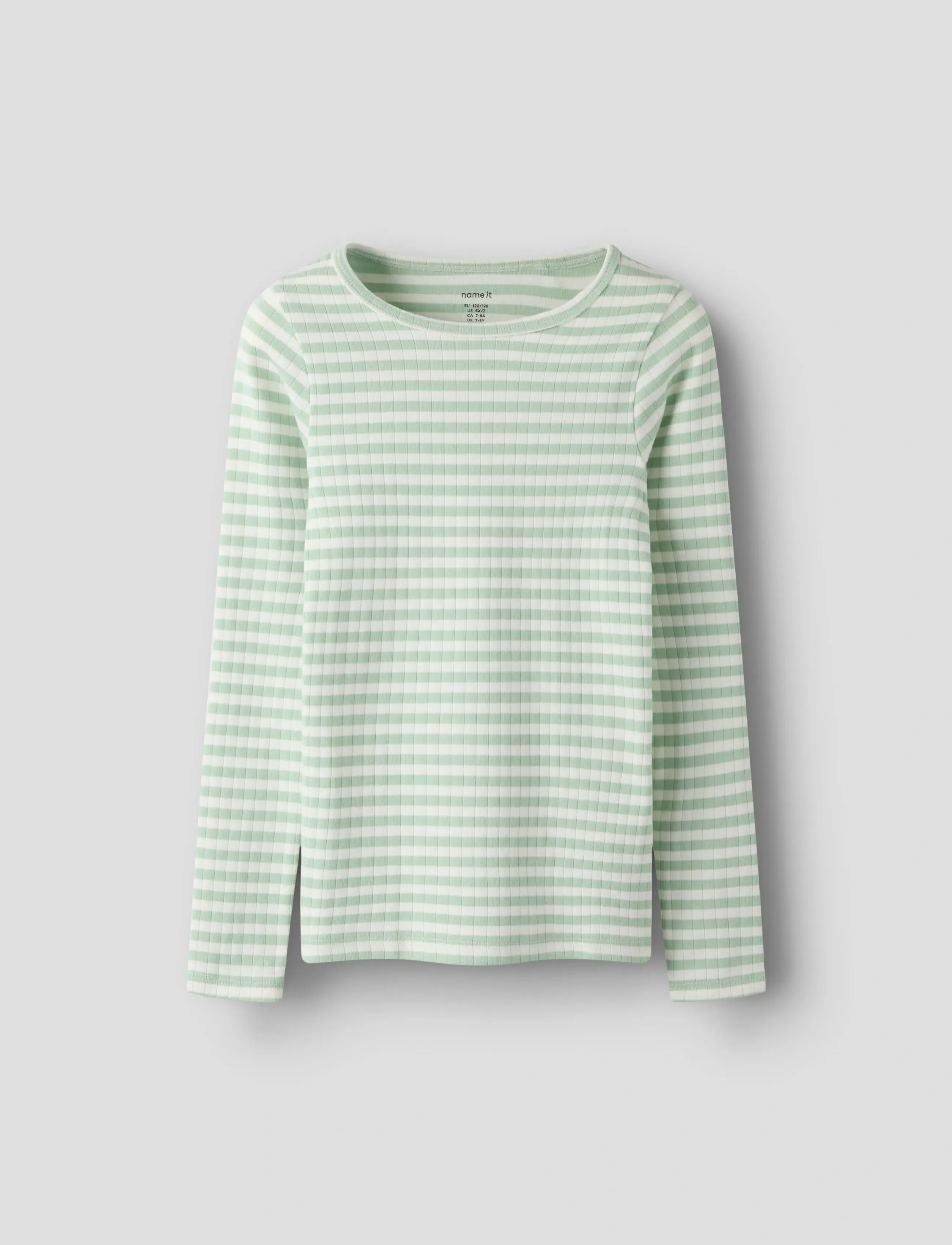name it NKFSURAJA XSL LS TOP NOOS - Oberteile & T-Shirts - AQUA FOAM / green