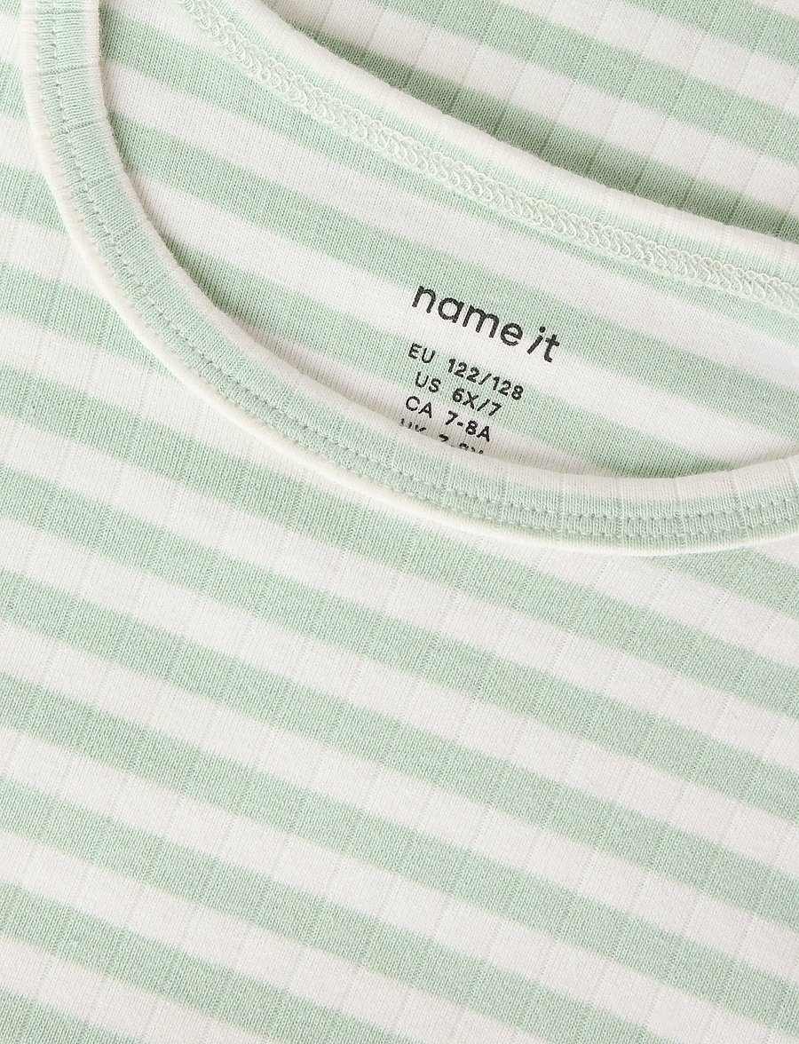 name it - NKFSURAJA XSL LS TOP NOOS - långärmade t-shirts - aqua foam - 3