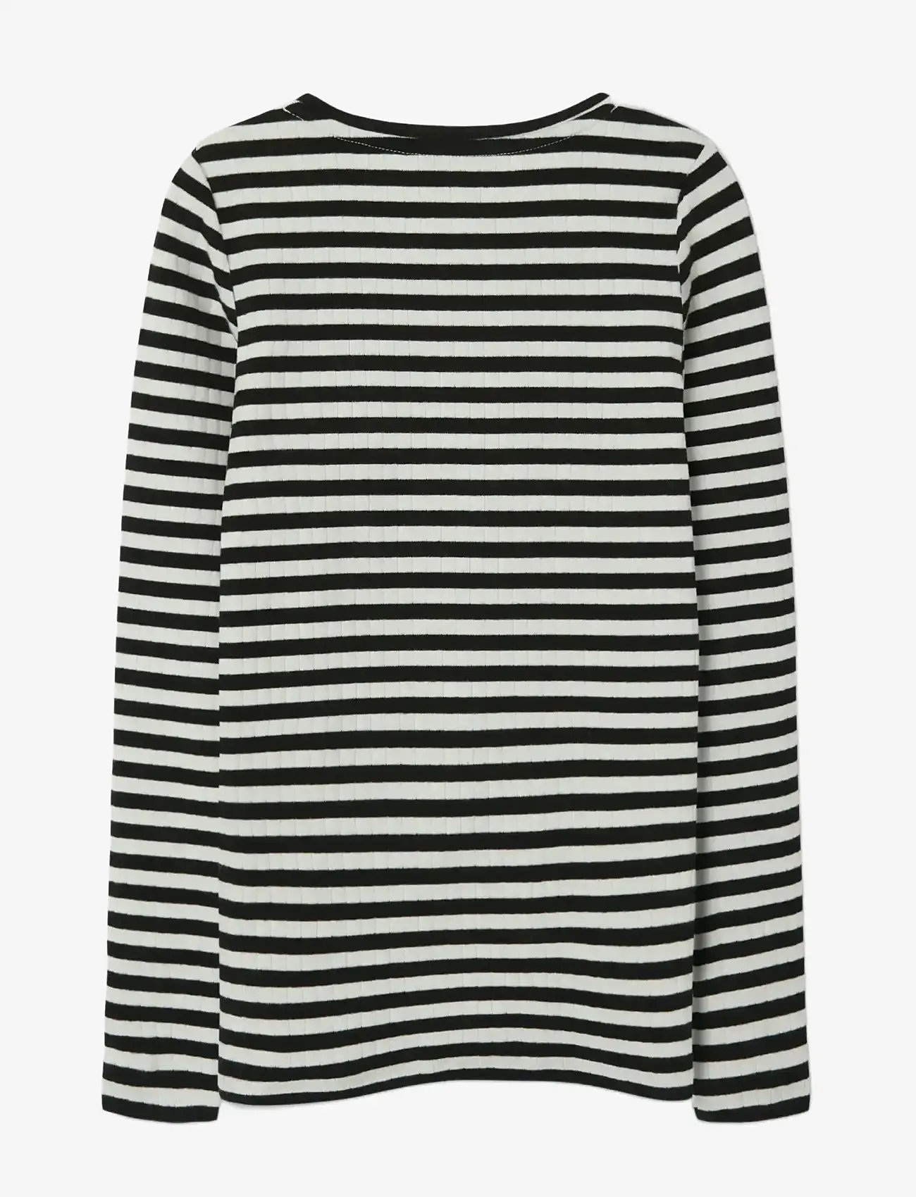 name it - NKFSURAJA XSL LS TOP NOOS - langærmede t-shirts - black - 2