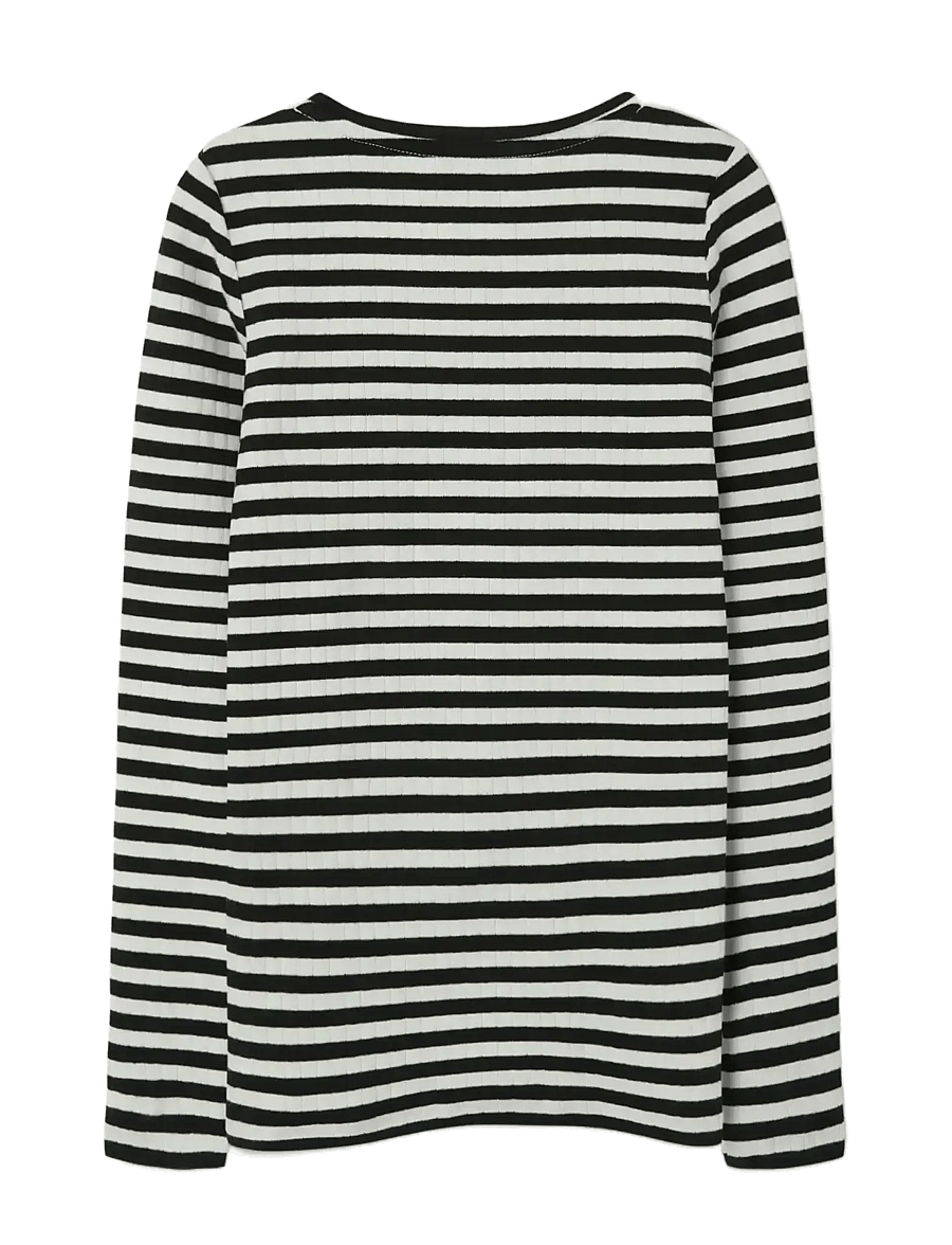 name it - NKFSURAJA XSL LS TOP NOOS - pikkade varrukatega t-särgid - black - 2