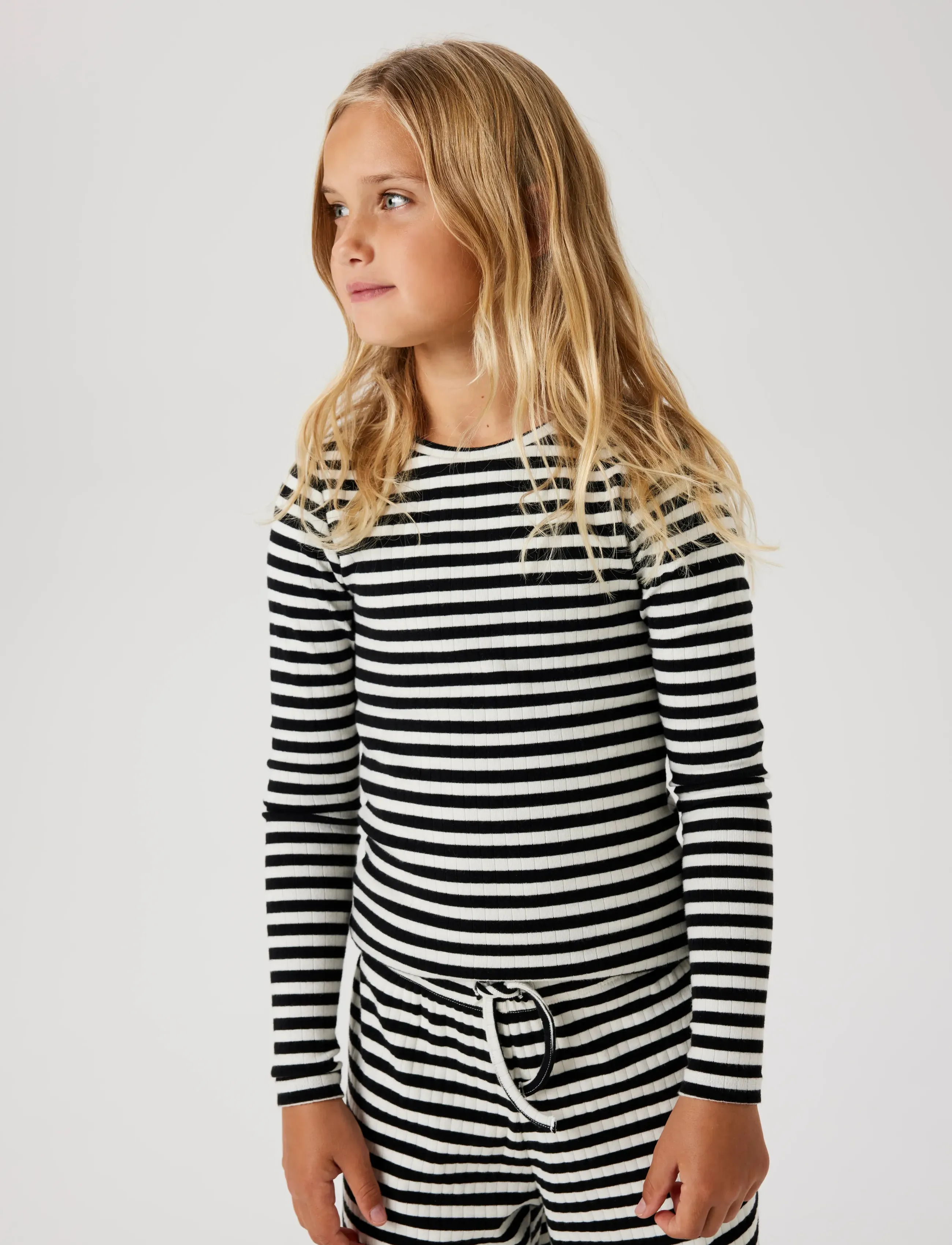 name it Nkfsuraja Xsl Ls Top Noos, 146-152, T-shirts, Schwarz - Long-sleeved Kinder