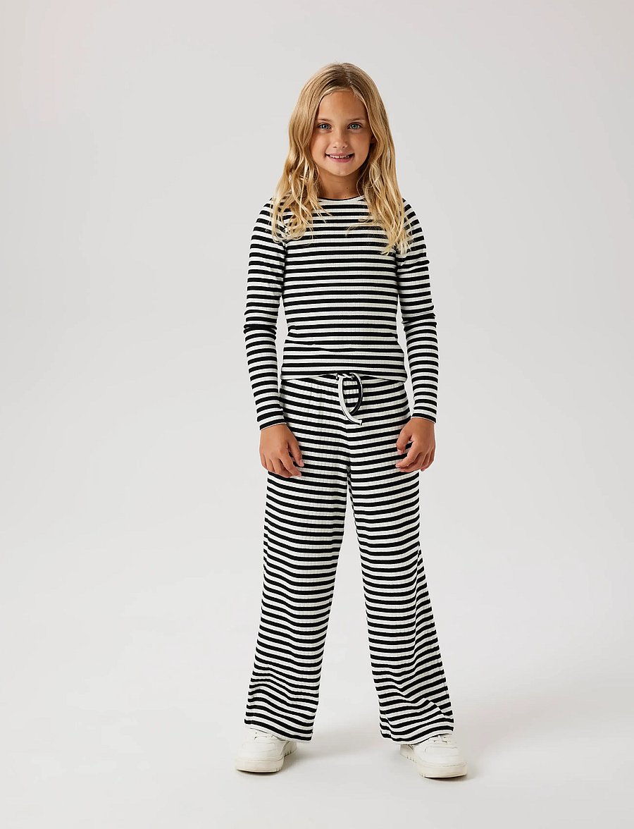 name it - NKFSURAJA XSL LS TOP NOOS - pikkade varrukatega t-särgid - black - 3