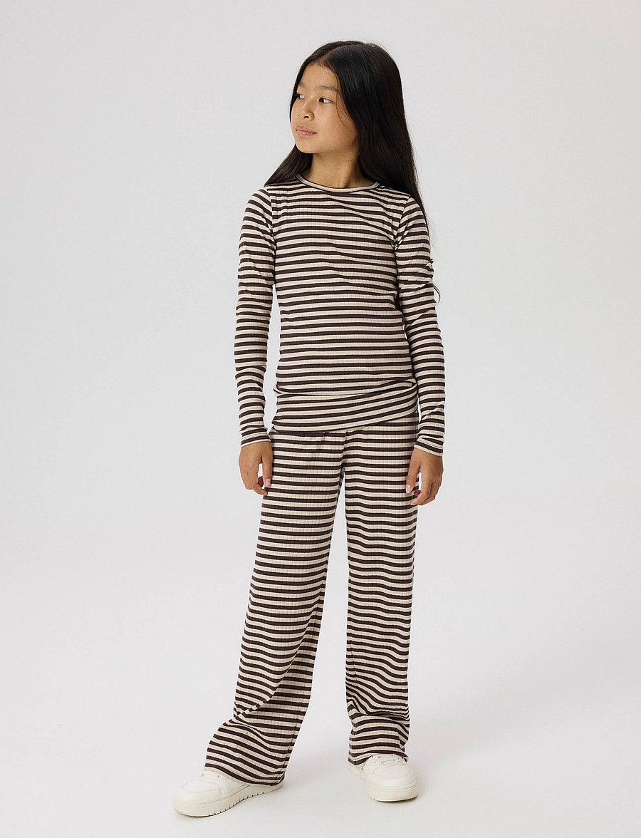 name it - NKFSURAJA XSL LS TOP NOOS - langärmelig - black coffee - 3