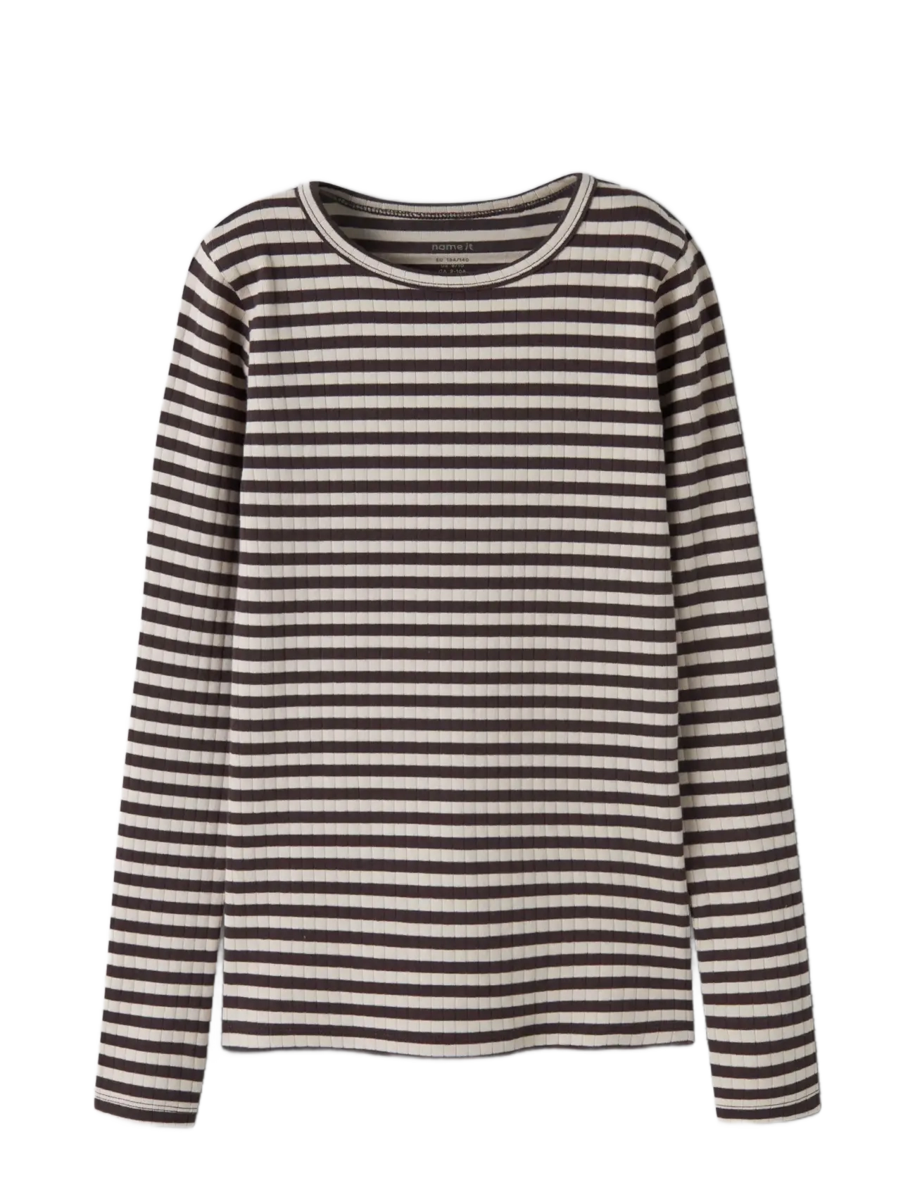 name it - NKFSURAJA XSL LS TOP NOOS - langärmelig - black coffee - 2