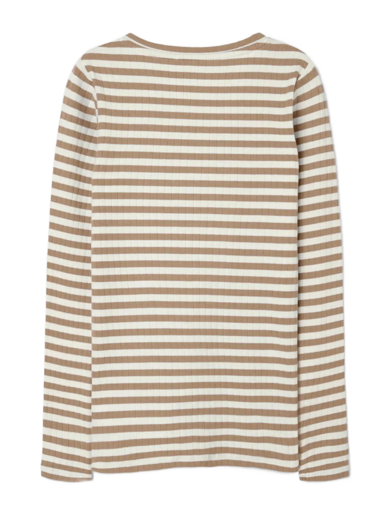 name it - NKFSURAJA XSL LS TOP NOOS - long-sleeved t-shirts - mocha meringue - 1