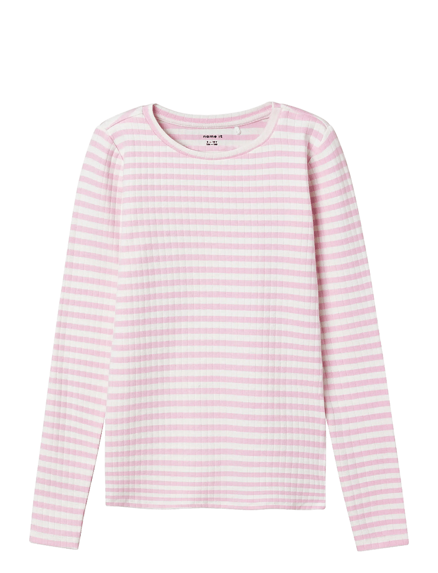 name it - NKFSURAJA XSL LS TOP NOOS - långärmade t-shirts - parfait pink - 1