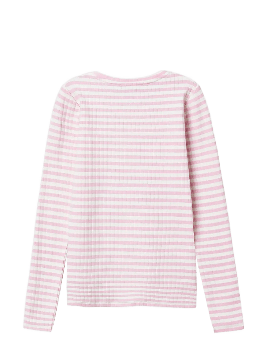 name it - NKFSURAJA XSL LS TOP NOOS - långärmade t-shirts - parfait pink - 2