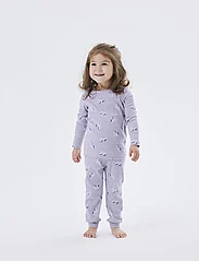 name it - NMFNIGHTSET LAVENDER UNICORN RIB NOOS - pyjamasset - lavender aura - 7