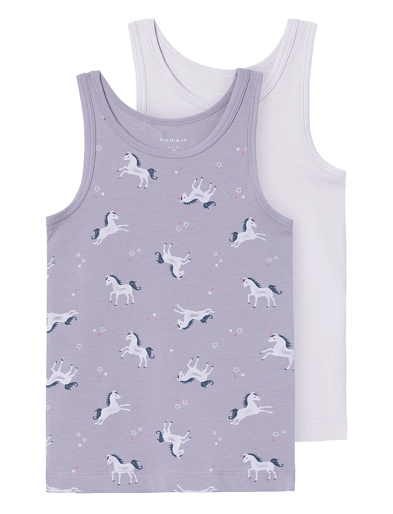 name it - NMFTANK TOP 2P LAVENDER UNICORN NOOS - oberteile - lavender aura - 0
