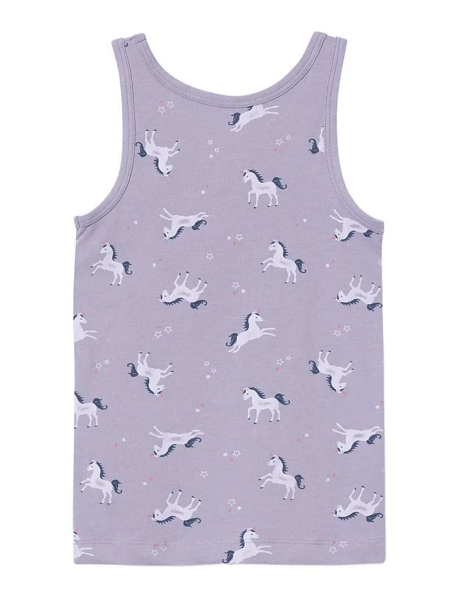 name it - NMFTANK TOP 2P LAVENDER UNICORN NOOS - topi - lavender aura - 1