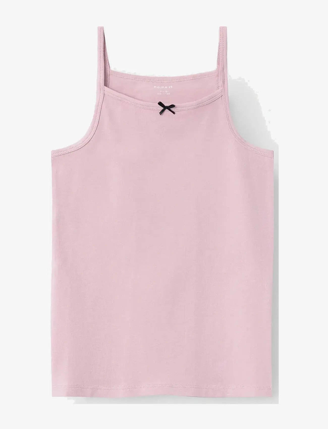 name it - NKFSTRAP TOP 2P BUTTERCREAM FLORAL NOOS - tanktops - buttercream - 2