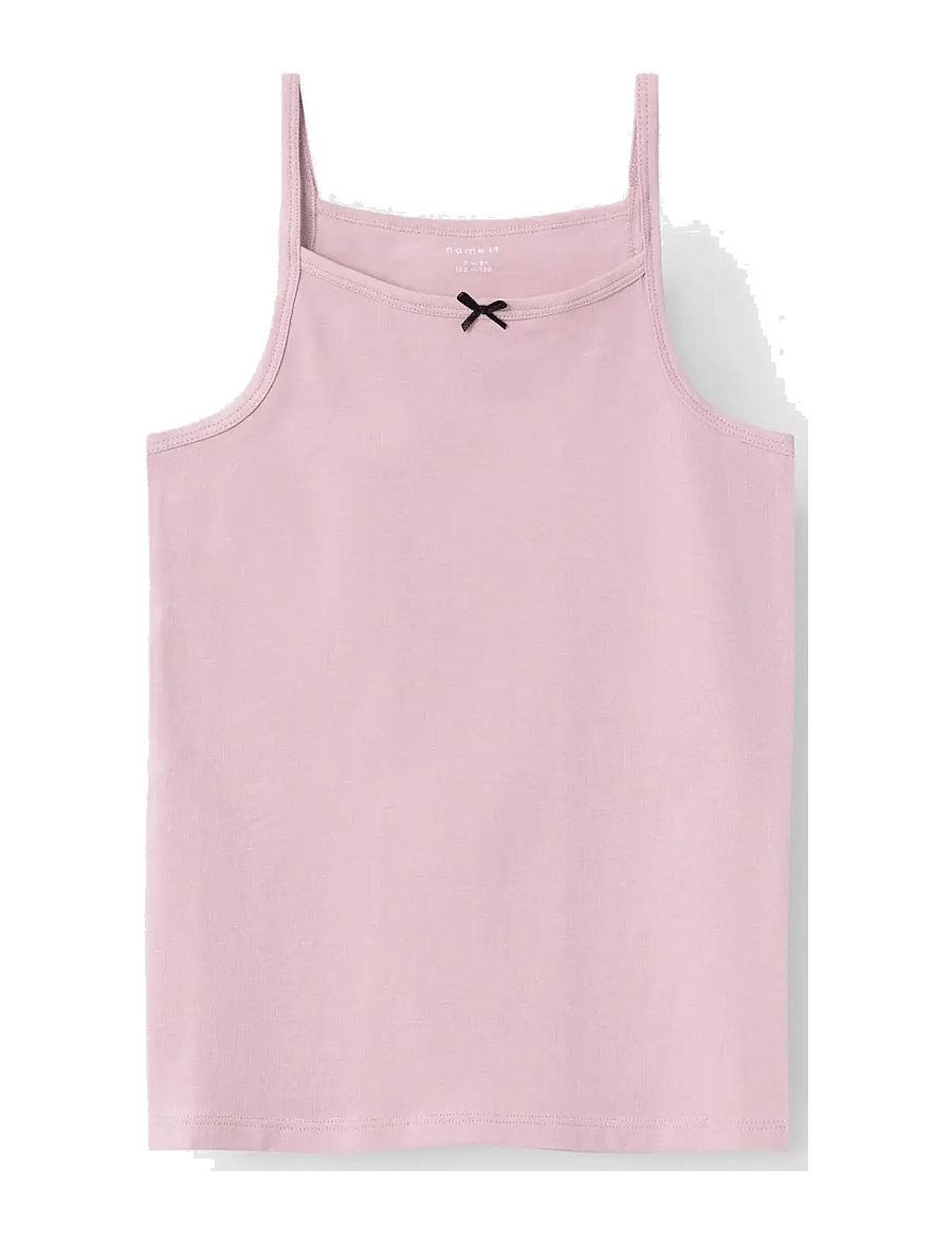 name it - NKFSTRAP TOP 2P BUTTERCREAM FLORAL NOOS - tank tops - buttercream - 2