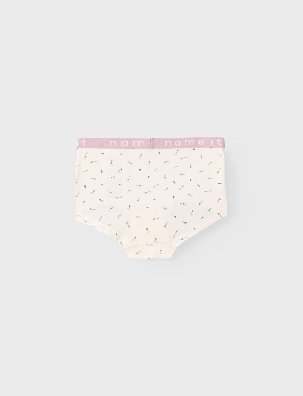 name it - NKFHIPSTER 2P BUTTERCREAM FLORAL NOOS - nærbuxur - buttercream - 2