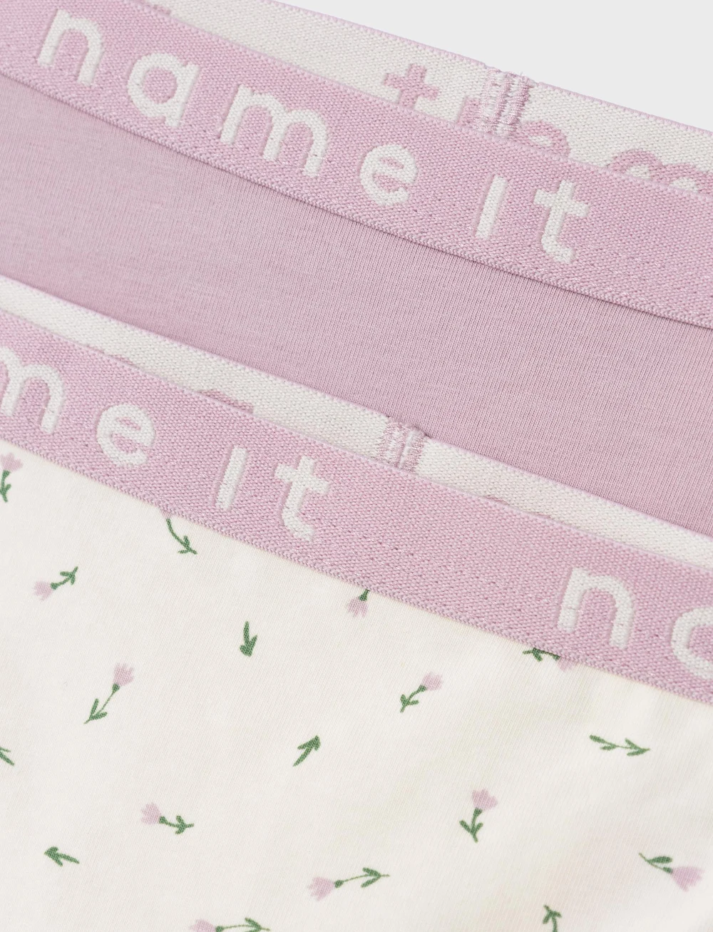 name it - NKFHIPSTER 2P BUTTERCREAM FLORAL NOOS - nærbuxur - buttercream - 4