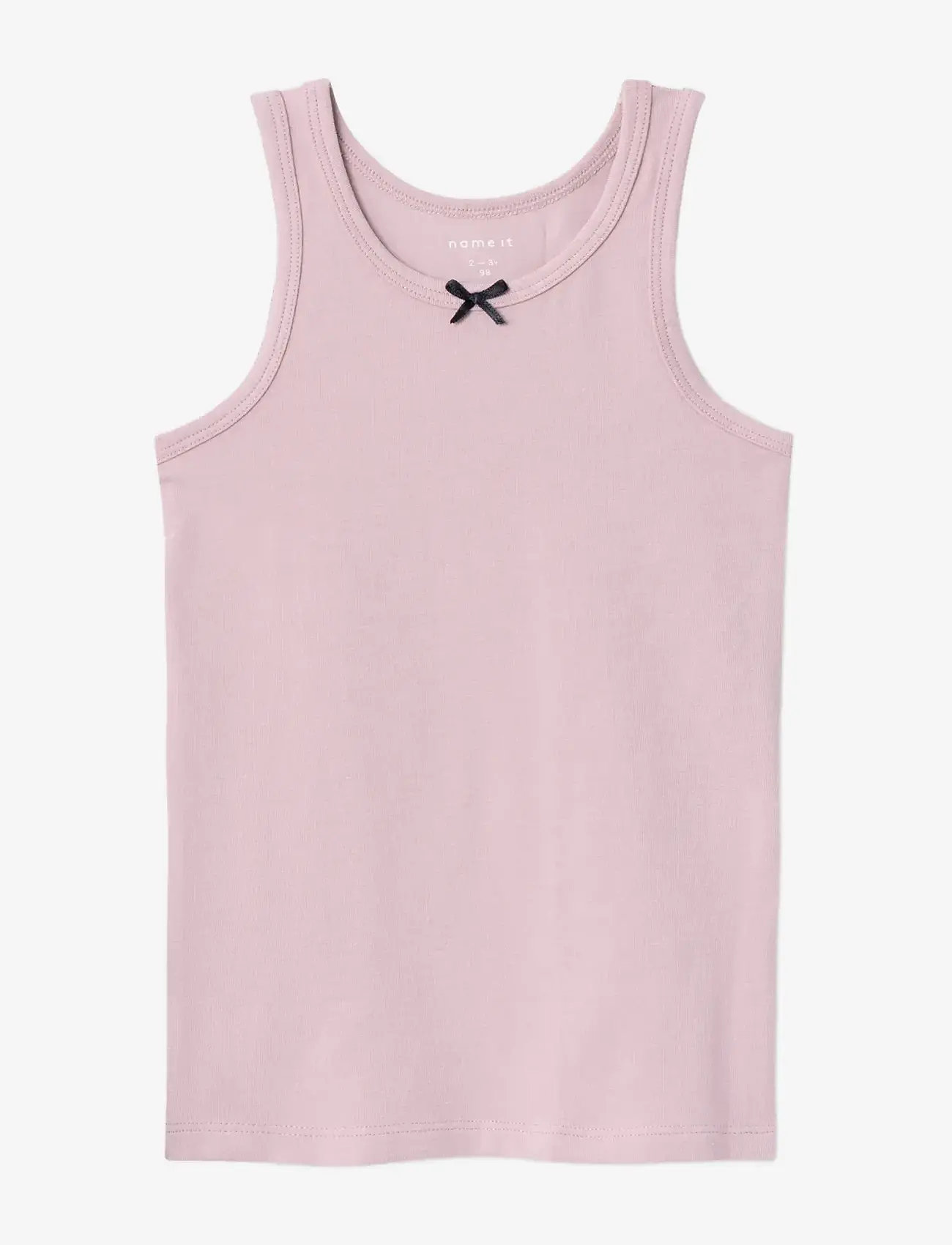 name it - NMFTANK TOP 2P BUTTERCREAM FLORAL NOOS - overdele - buttercream - 2