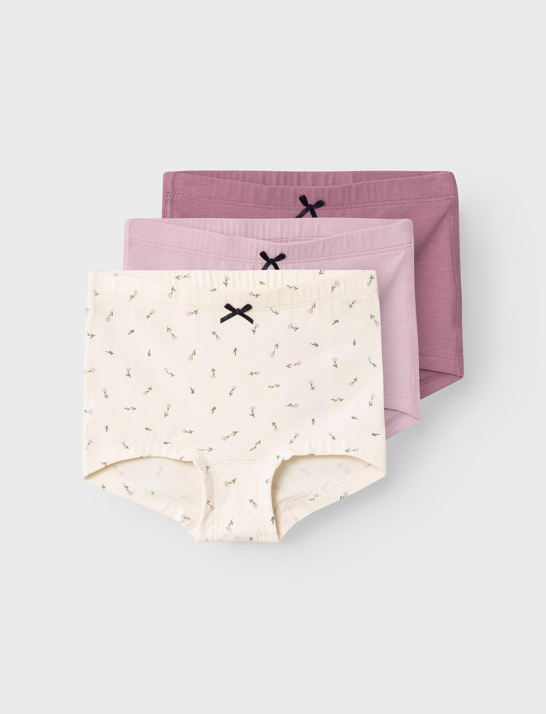 name it Nmftights 3p Buttercream Floral Noos ondergoed winkel bij Booztlet