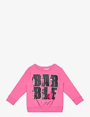 name it - NMFALMA BARBIE SWEAT BRU BOX SKY - svetarit - pink cosmos - 0