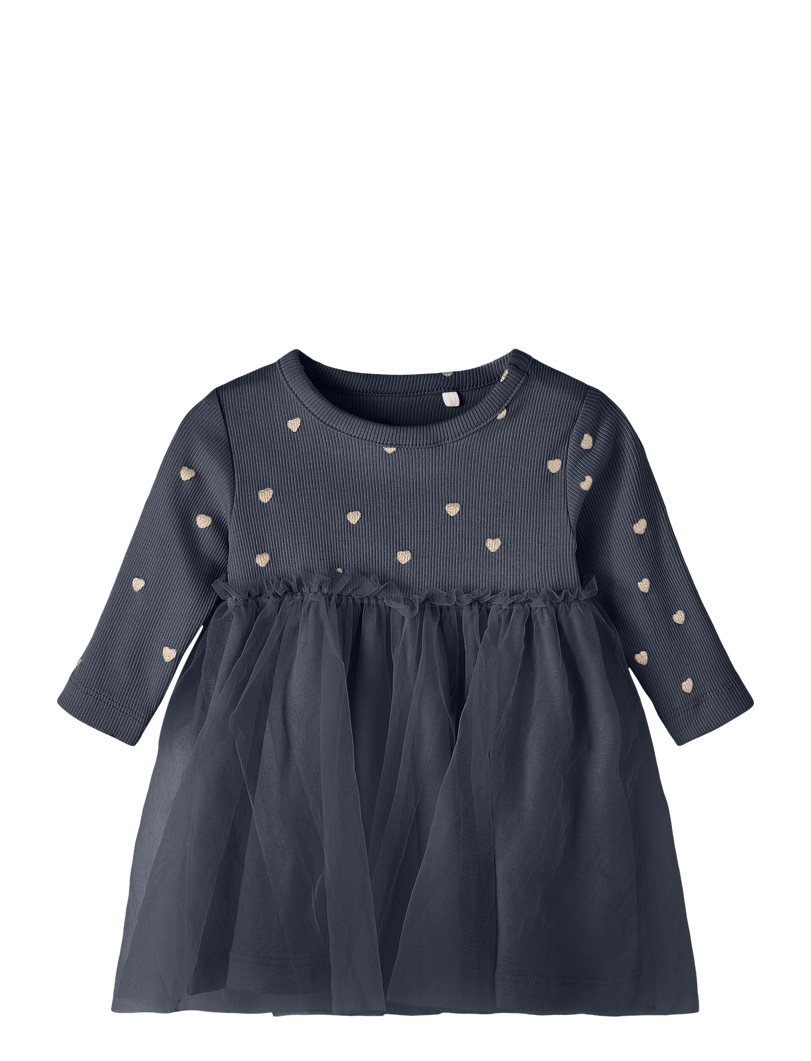 NBFNADJA LS DRESS NOOS - DARK SAPPHIRE