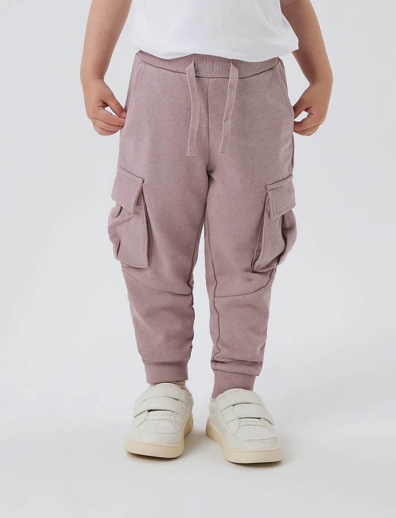 name it - NMNOLI SWEAT PANT UNB NOOS - jogginghosen - deauville mauve - 3
