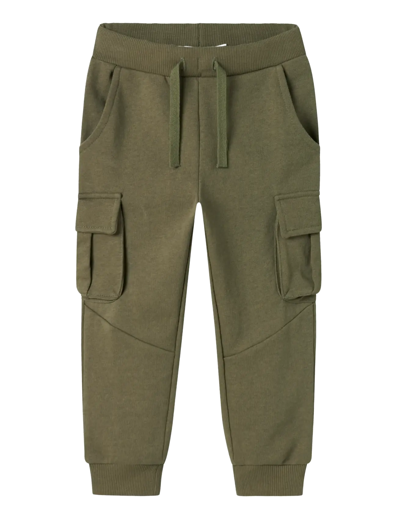 name it NMNOLI SWEAT PANT UNB NOOS - Underdele - DUSTY OLIVE / khaki/green