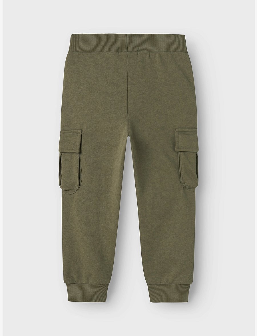 name it - NMNOLI SWEAT PANT UNB NOOS - joggings - dusty olive - 2