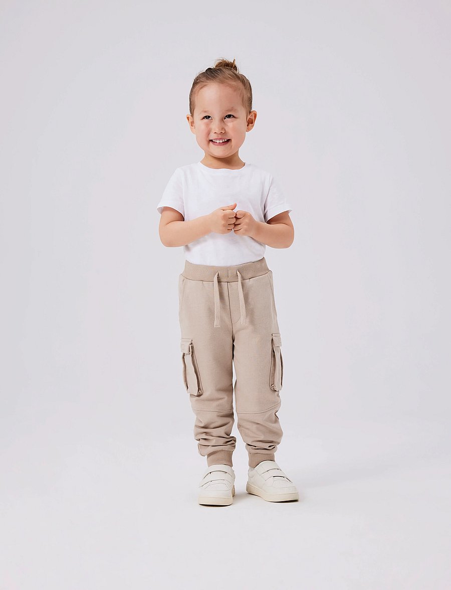 name it - NMNOLI SWEAT PANT UNB NOOS - jogginghosen - pure cashmere - 0