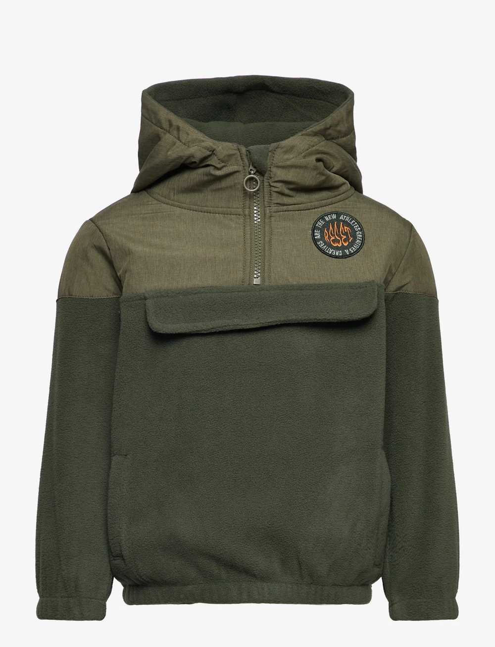 name it Nmmorm Fleece Anorak jackets shop at Booztlet