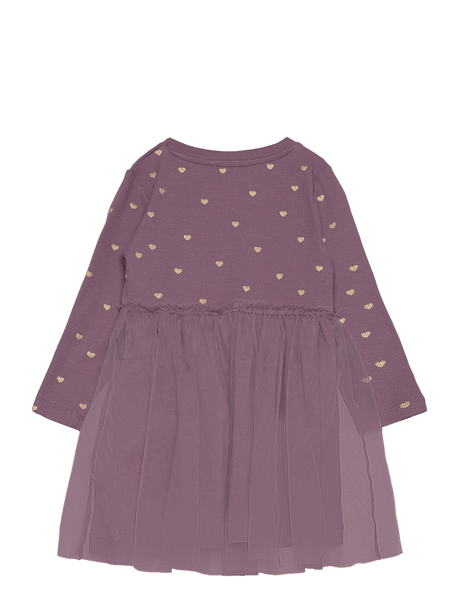 name it - NMFNADJA LS DRESS NOOS - langärmelige babykleider - arctic dusk - 1