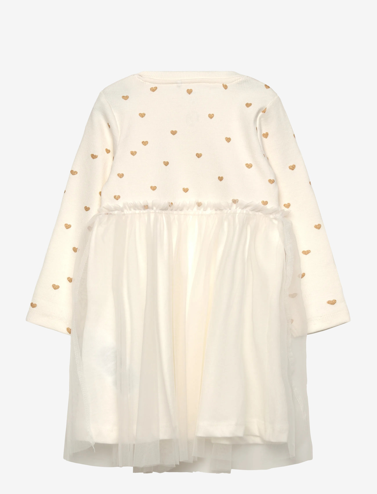 name it - NMFNADJA LS DRESS NOOS - långärmade babyklänningar - cloud dancer - 1