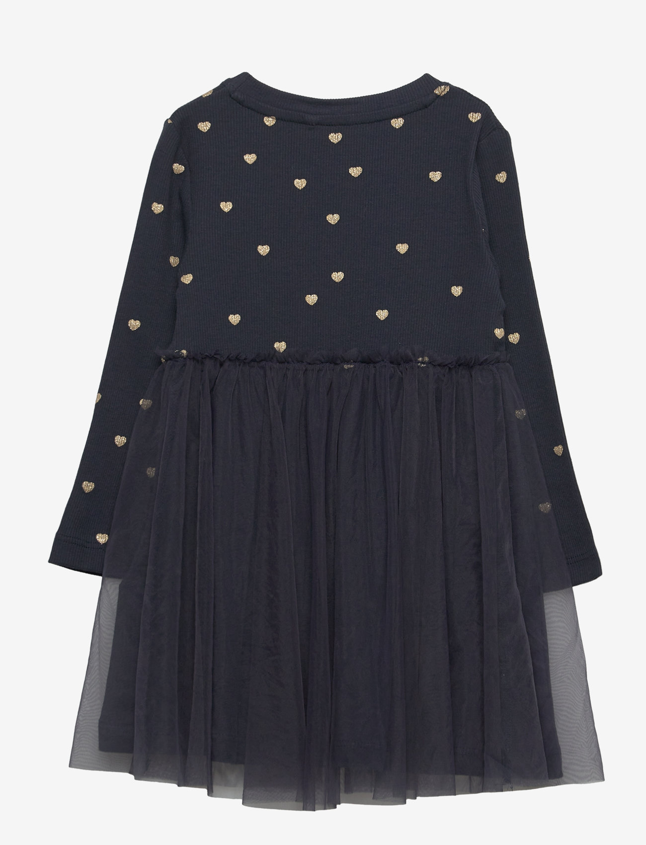 name it - NMFNADJA LS DRESS NOOS - langärmelige babykleider - dark sapphire - 2